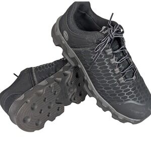 Timberland PRO Powertrain Sport Alloy Toe Work Shoes Mens 10.5 Black A176A EH